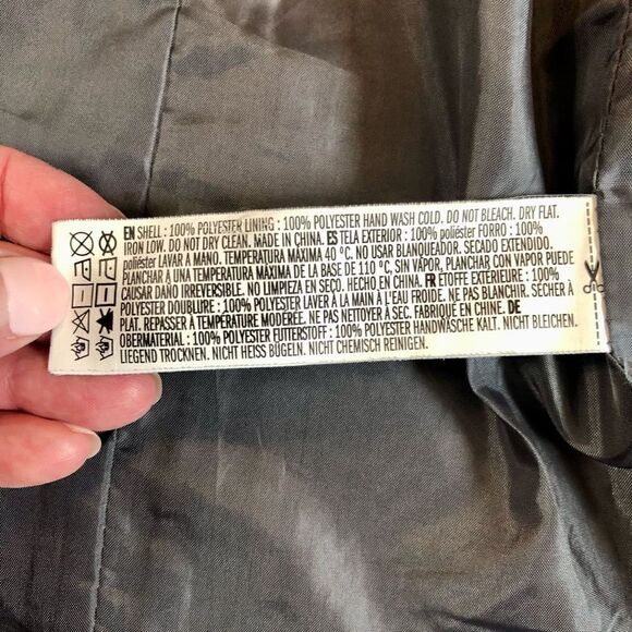 Forever 21 Women’s Gray Pea Coat Size Small - Picture 10 of 12